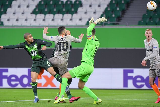 'Вольфсбург' - 'Шахтер' в 1/8 финала Лиги Европы