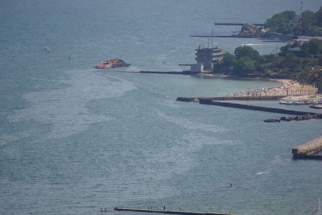 Місце катастрофи танкера Delfi