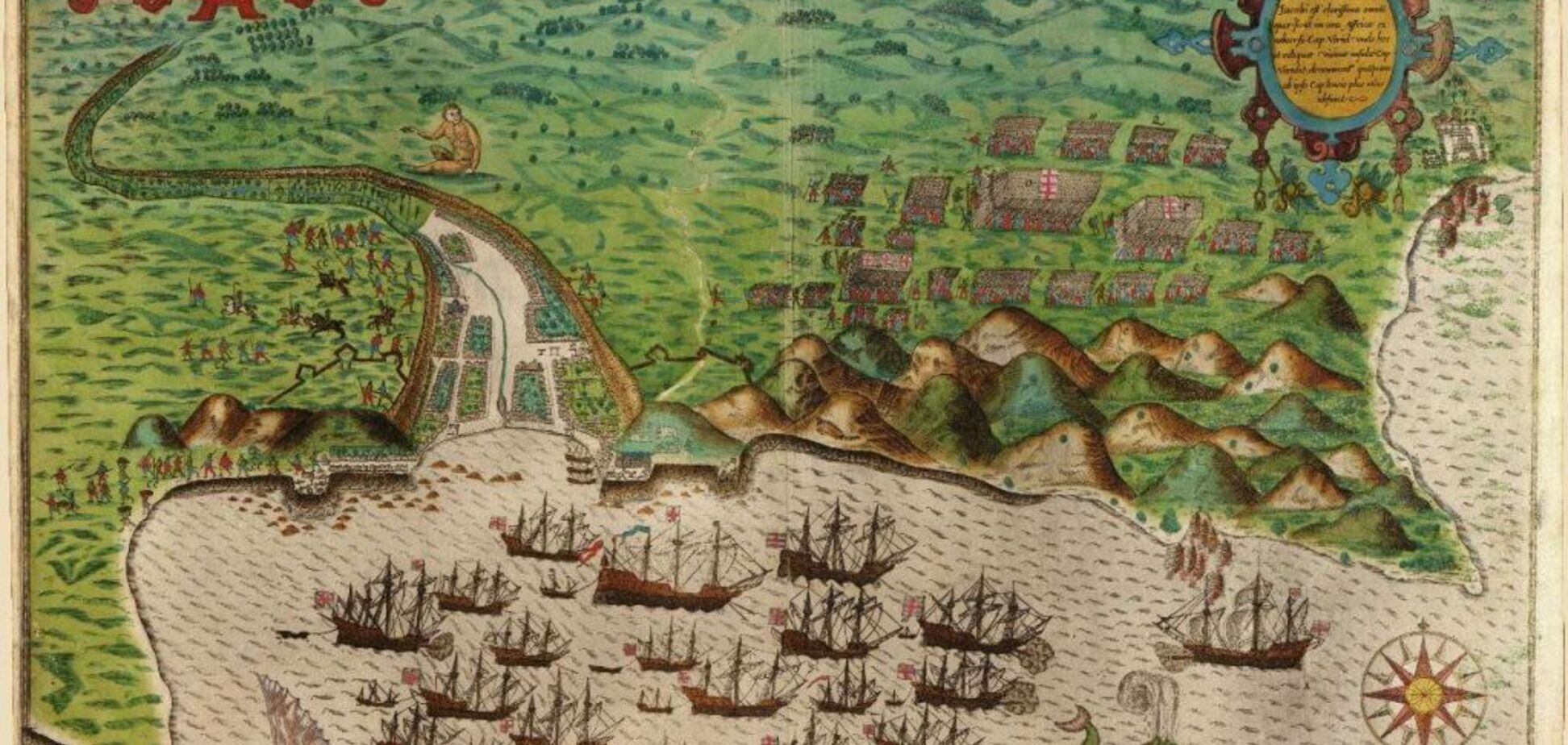 Исчезнувшая колония Роанок (источник: Мир знаний)