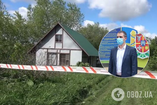 Дом, где произошло массовое убийство на Житомирщине