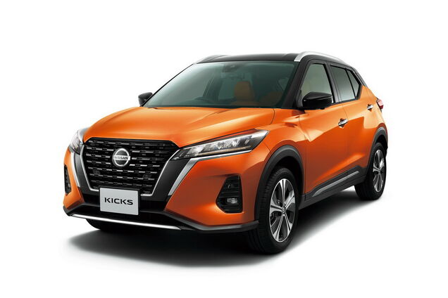 Рестайлінговий кросовер Nissan Kicks представили в Японії