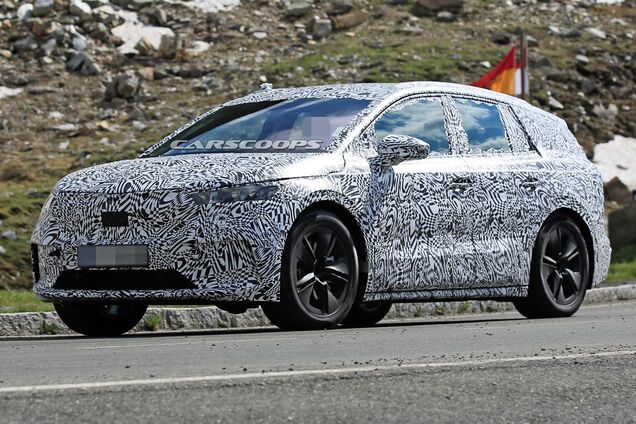 Электромобиль Skoda Enyaq iV. Фото: carscoops.com