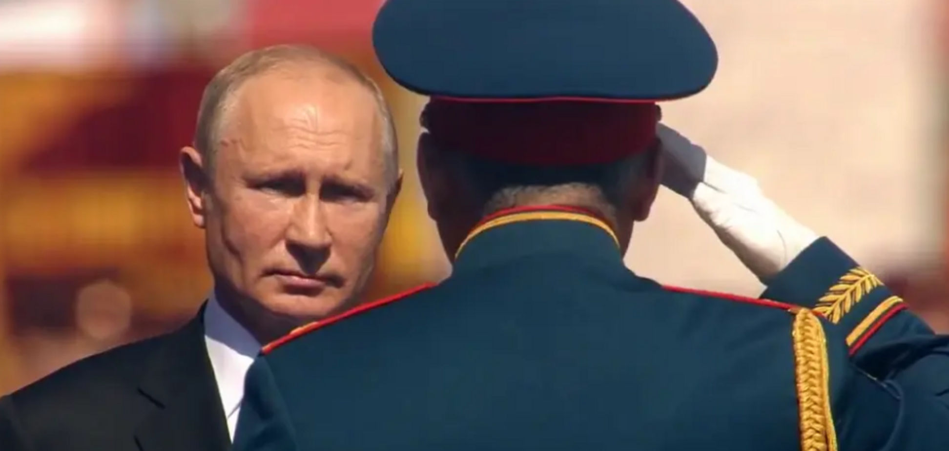 Владимир Путин на параде