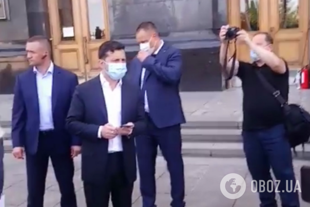 Зеленский на Банковой