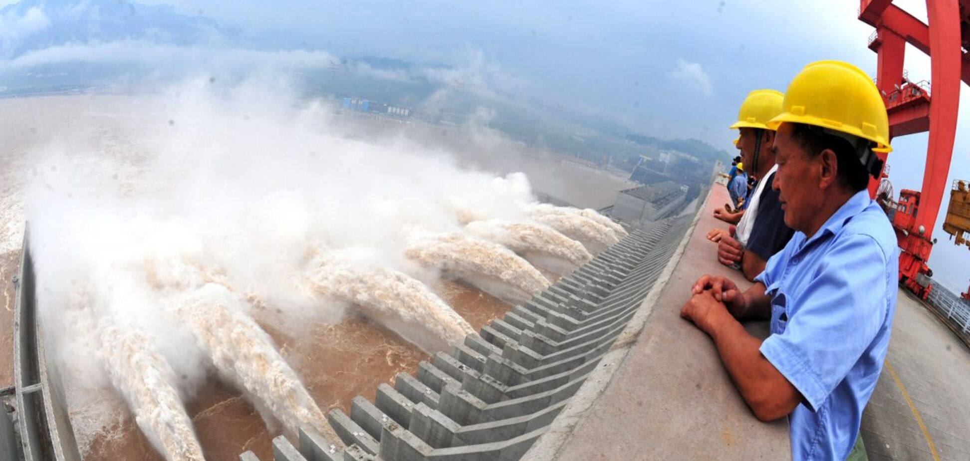 Плотина 'Три ущелья' в Китае
