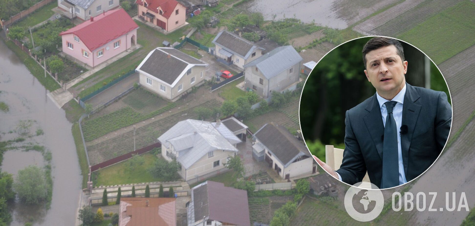 Зеленский потребовал найти системное решение проблемы с наводнениями