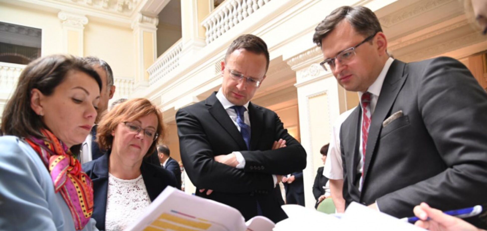 Вперше за 7 років делегація Угорщини прибула на переговори з Україною