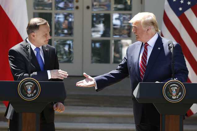 Дональд Трамп і Анджей Дуда