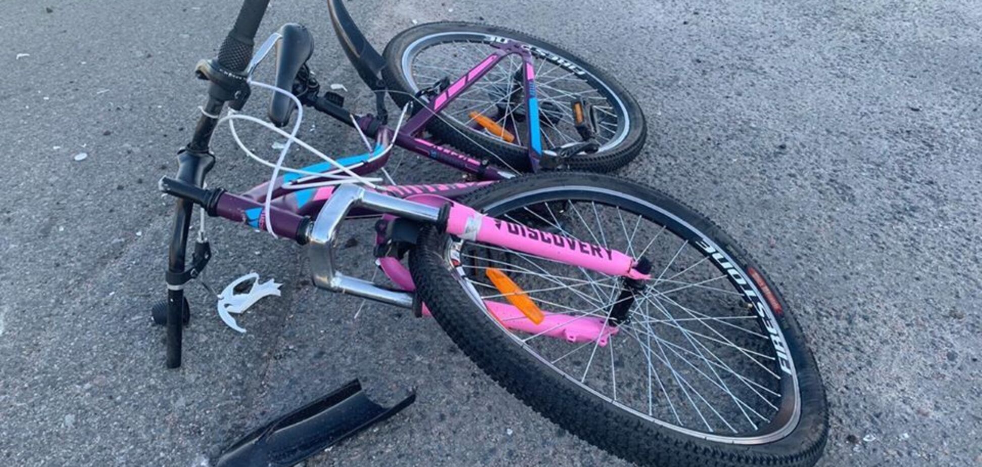 На Київщині водій збив дитину на велосипеді