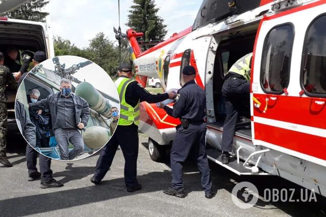 Вертольоти базуються на аеродромі Івано-Франківська