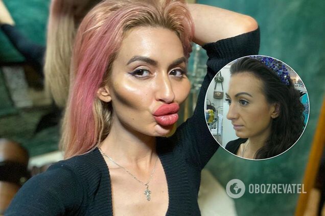 Настя Покрищук изменила лицо до неузнаваемости (Коллаж)