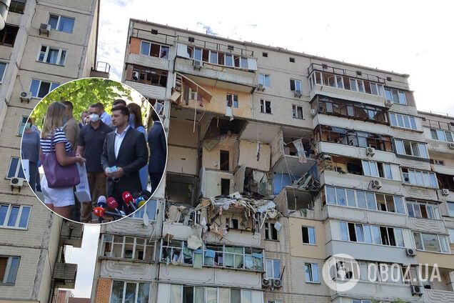 Зеленський передав 12 квартир постраждалим від вибуху на Позняках