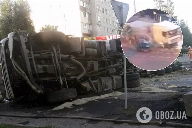 Момент смертельного ДТП с грузовиком в Днепре попал на видео