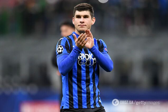 Руслан Малиновский в составе 'Аталанты'