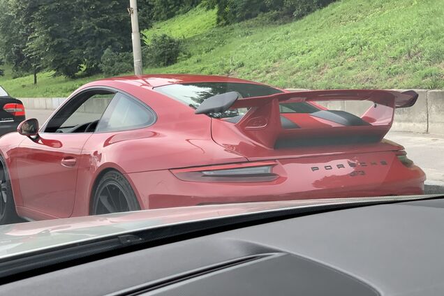 В Украине засветился 'злой' Porsche на еврономерах