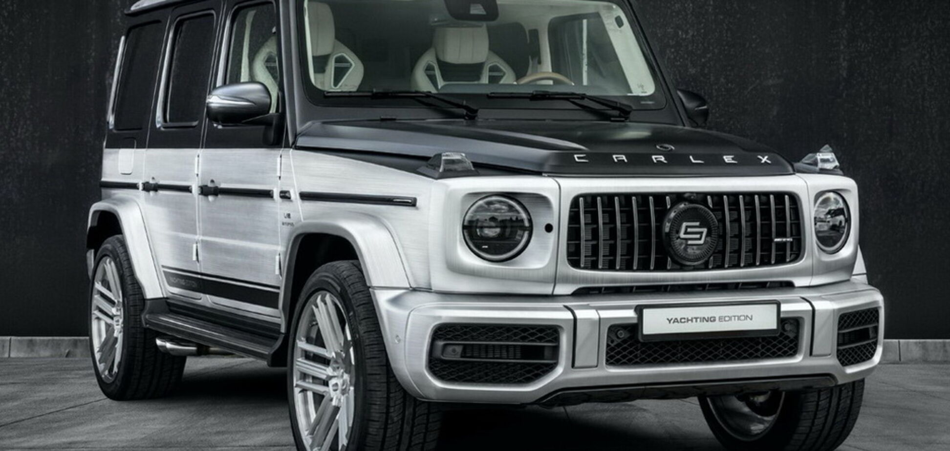G-Class превратили в яхту на колесах