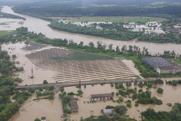 Наводнение на западе Украины