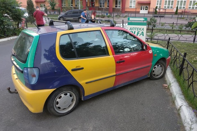 В Україні засвітився дивовижний Volkswagen на литовських номерах