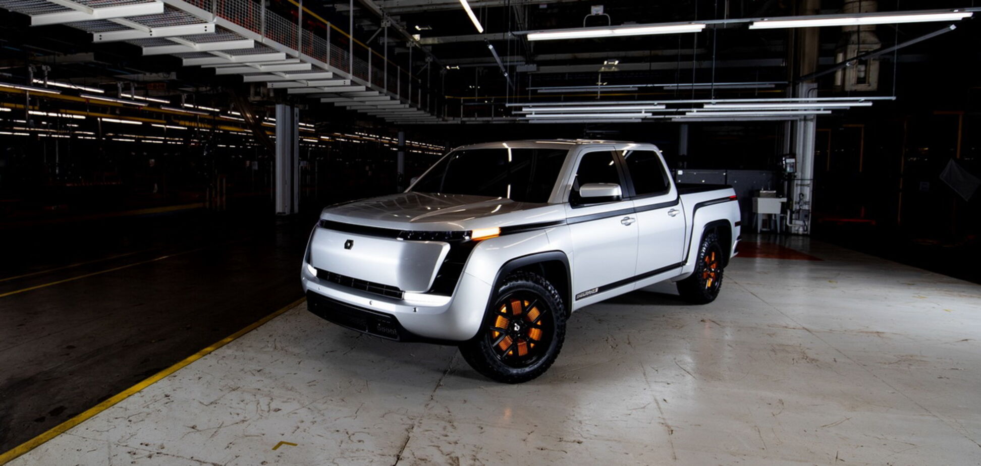 Американская компания Lordstown Motors презентовала электрический пикап