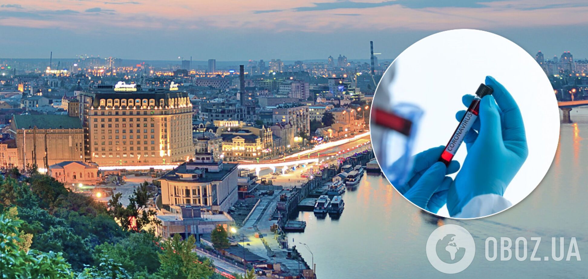 На Киевщине возросло количество больных COVID-19. Иллюстрация