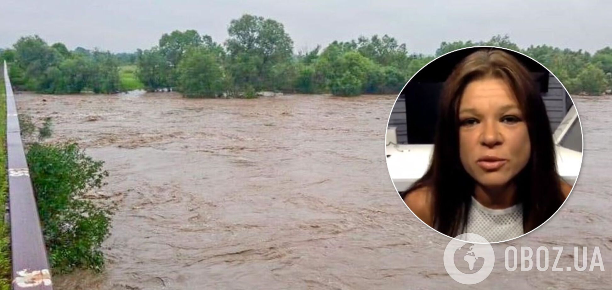 Руслана обратилась к властям из-за наводнения