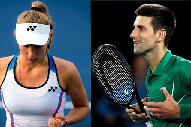 Даяна Ястремская и Новак Джокович