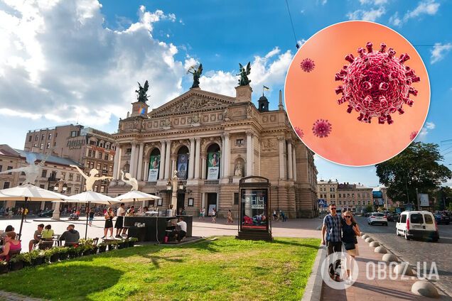 Эпицентры коронавируса в Украине