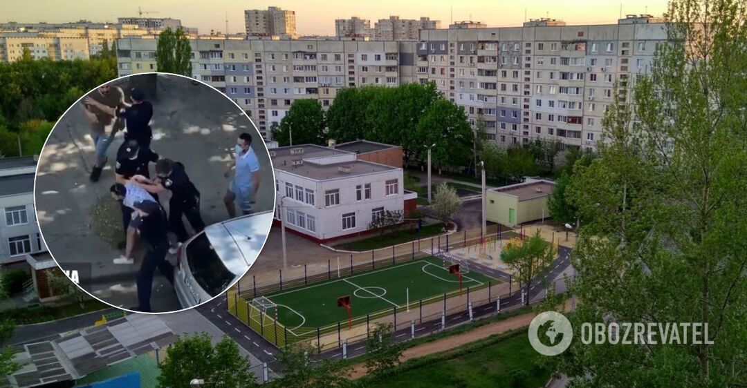Патрульные потерпели фиаско при задержании в Харькове