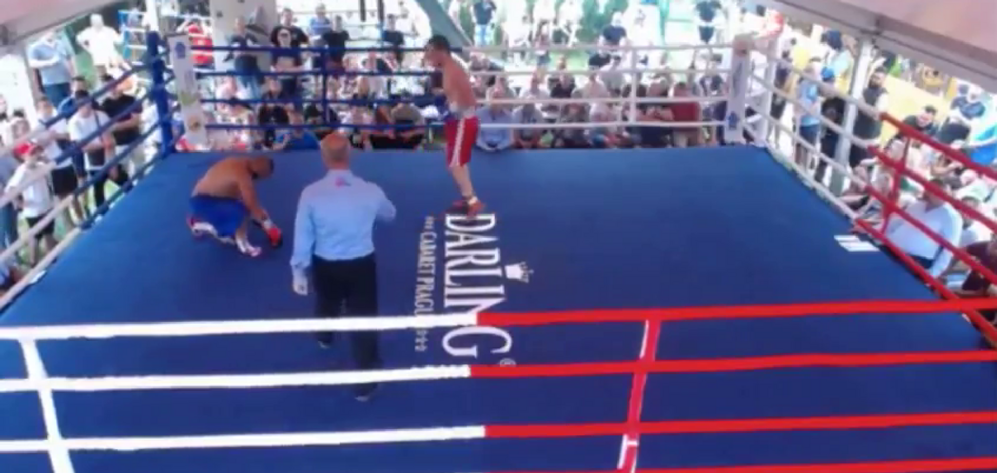 Український боксер перемогою з двома нокдаунами дебютував на профі-рингу