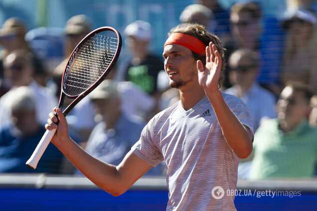 Олександр Звєрєв на турнірі Adria Tour