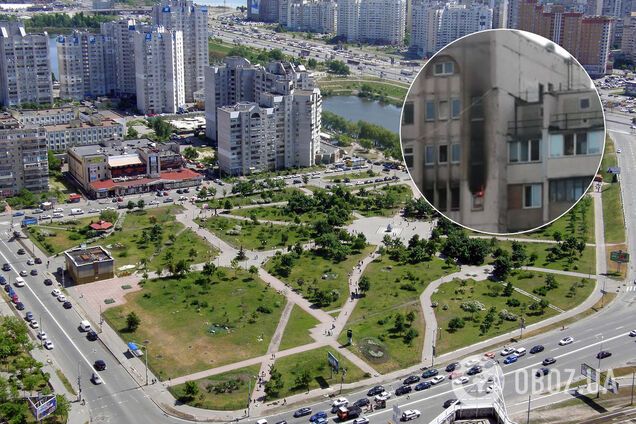 На Позняках в Киеве загорелась вторая высотка за сутки. Видео