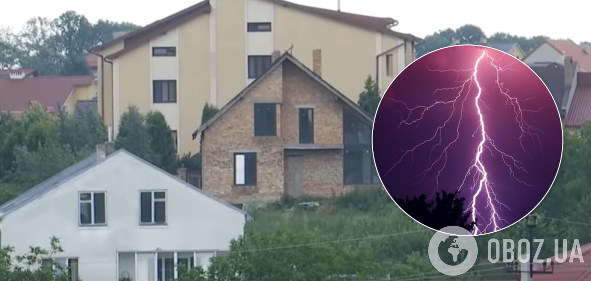 На Львівщині блискавка вдарила жінку, потрапивши в будинок через розетку