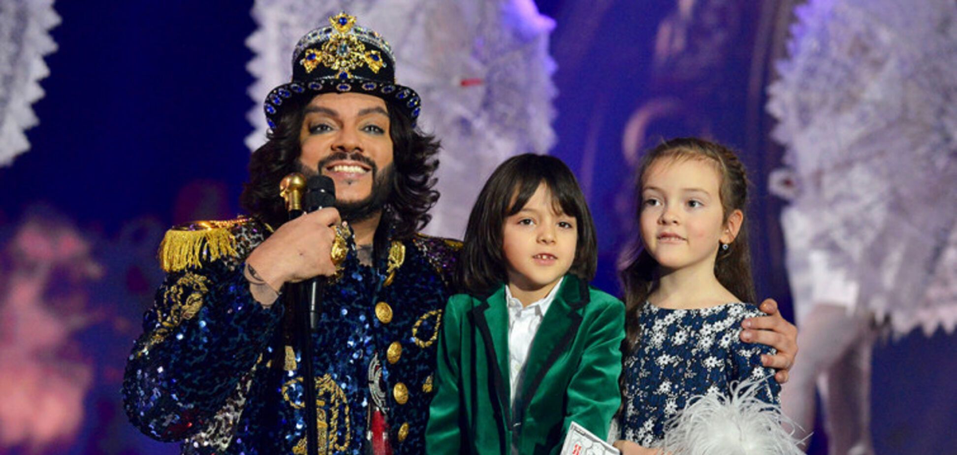 Филипп Киркоров с детьми