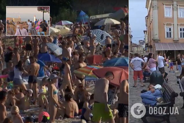 В Украине отдыхающие тотально срывают карантин