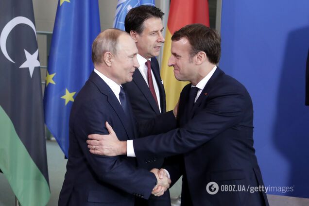 Президент Франции возложил ответственность за разрешение ливийского конфликта на Турцию и Россию