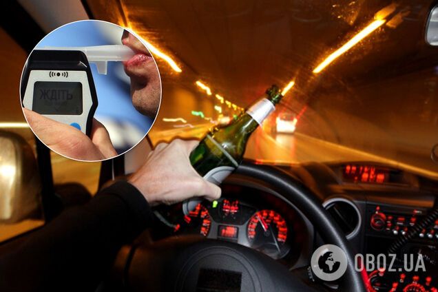В Україні по-новому будуть карати за п'яне водіння: всі деталі