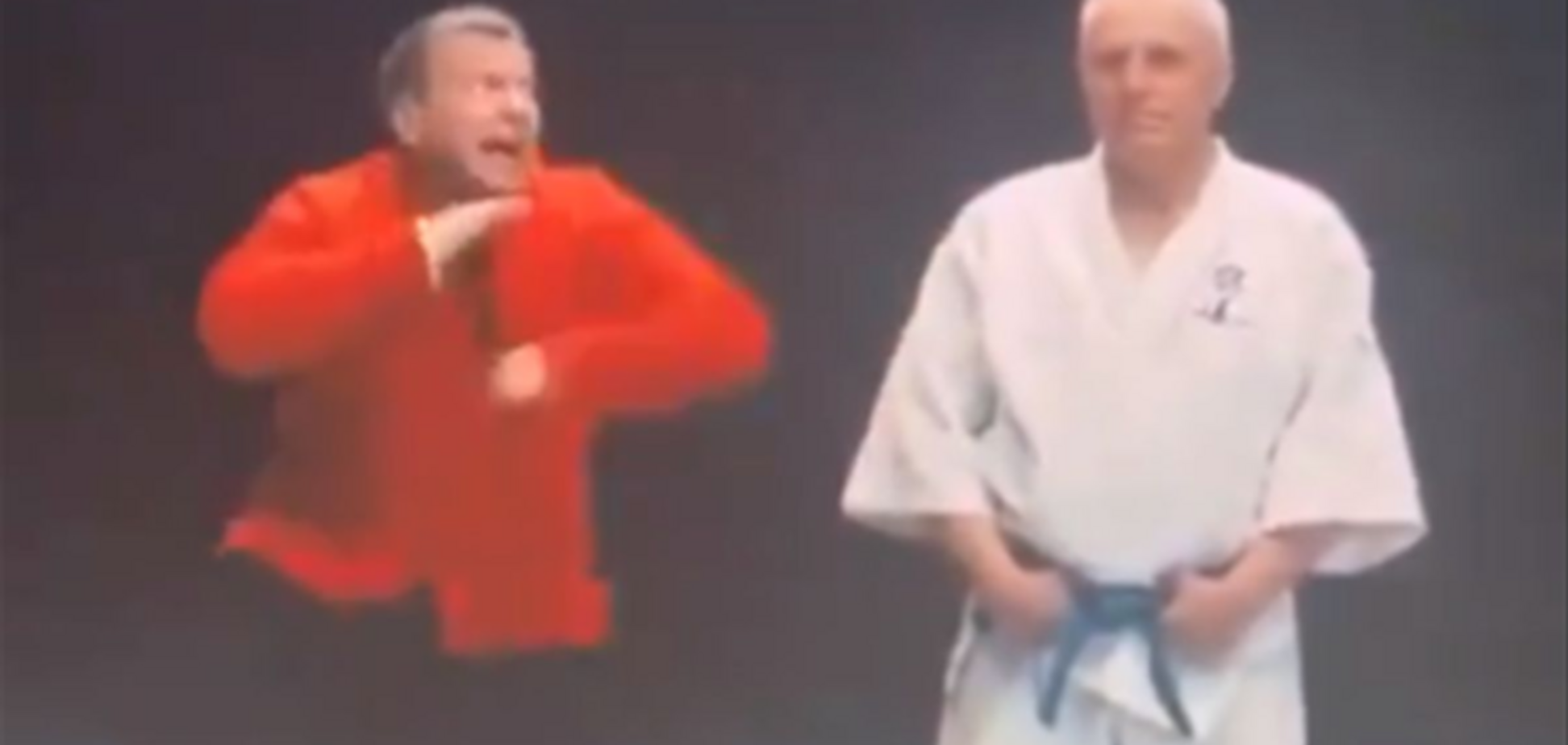 Владимир Соловьев показал бессмысленную технику бесконтактного боя