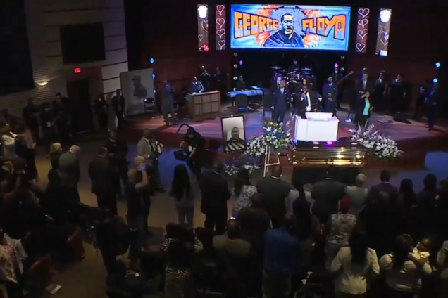 Прощання з Джорджем Флойдом