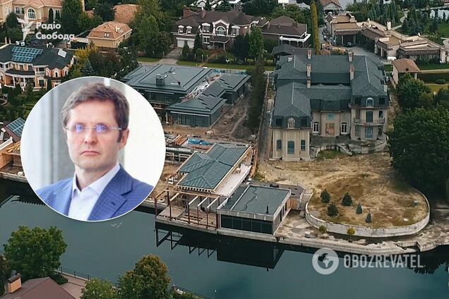 У 'слуги' Холодова знайшли величезний особняк під Києвом: оформлений на дружину і дочку. Фото