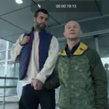 Ургант и Хрусталев в пародийном ролике