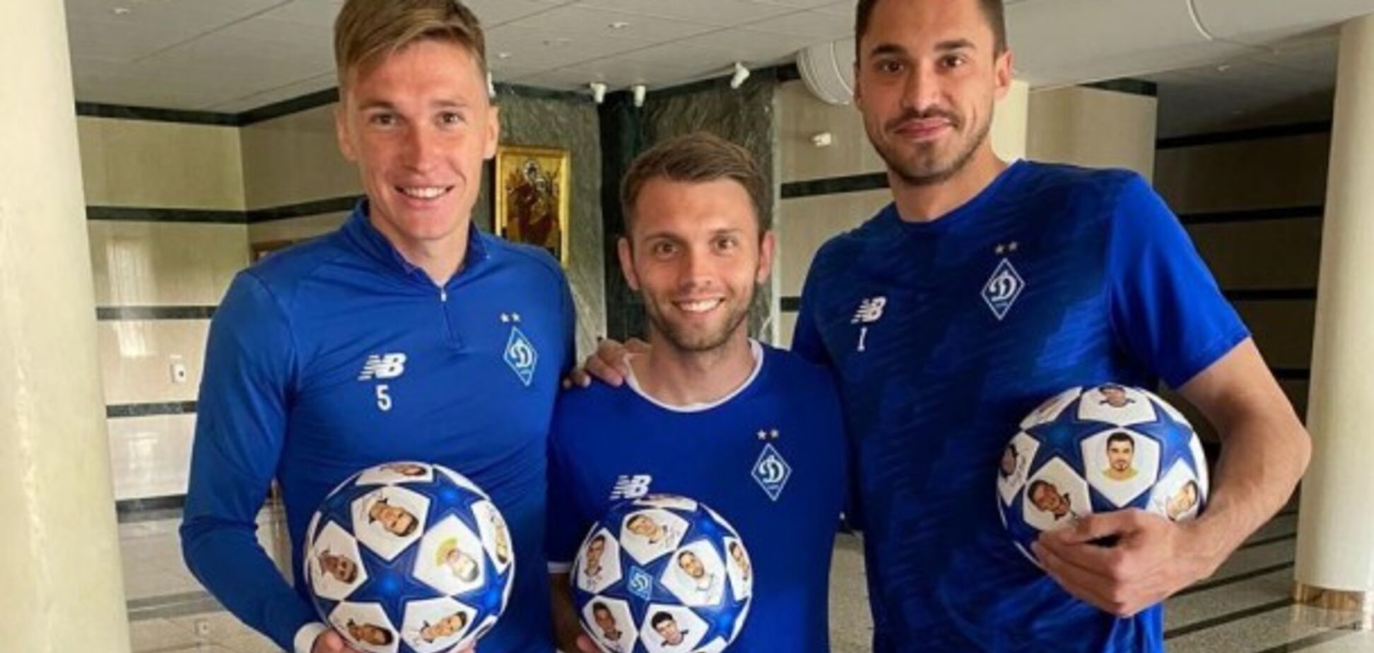 'Динамо' помогло собрать 112 000 гривен для 'Охматдета'