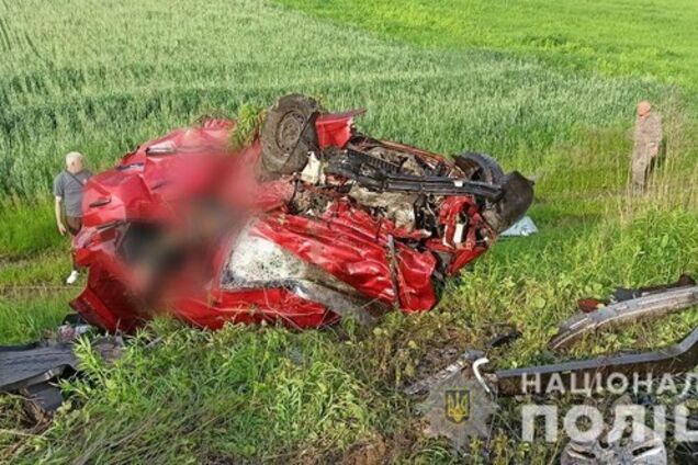 На Ривненщине произошло масштабное ДТП с 4 погибшими. Фото 18+