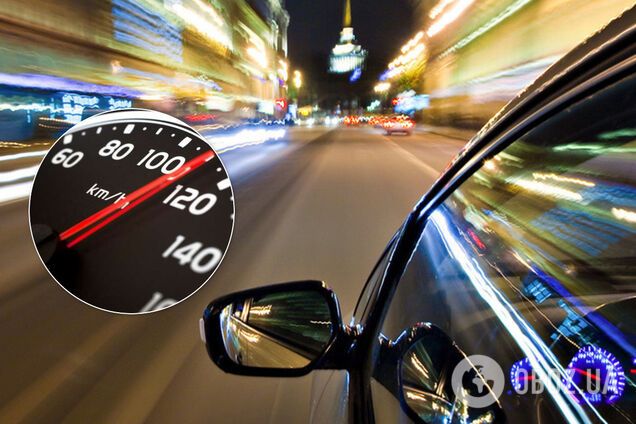 У Києві водій встановив антирекорд порушення швидкості: розігнався до 224 км/год