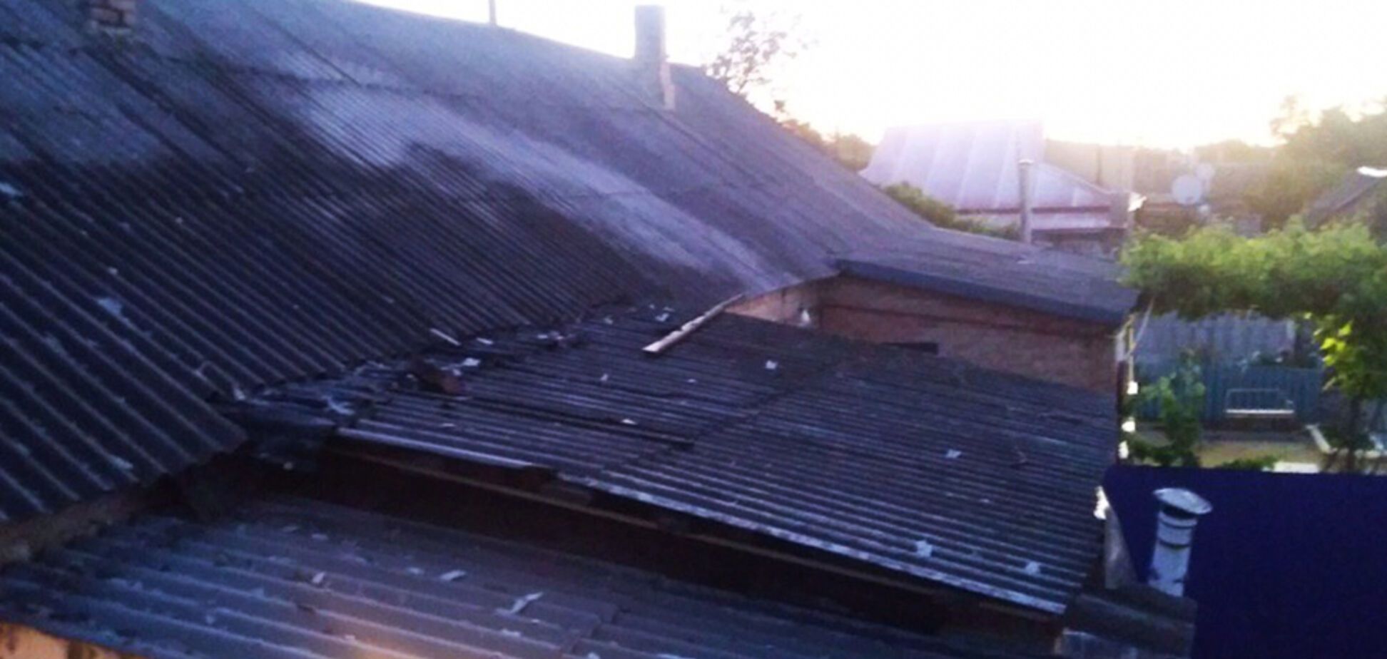 На Днепропетровщине во время пожара в доме сгорел мужчина. Фото