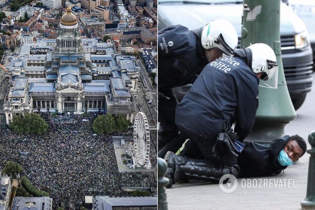 В Европе прошла новая волна потасовок и протестов. Впечатляющие фото и видео