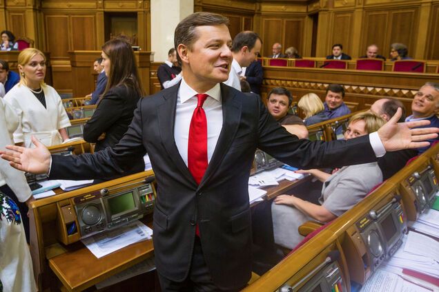 Олег Ляшко вперше показав новонародженого сина