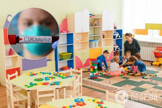Спалах коронавірусу в дитячому садку Броварів. Ілюстрація