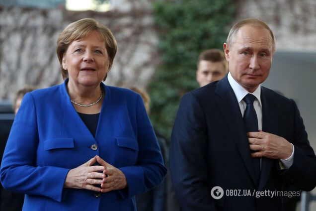 Меркель після Зеленського вирішила обговорити Донбас з Путіним
