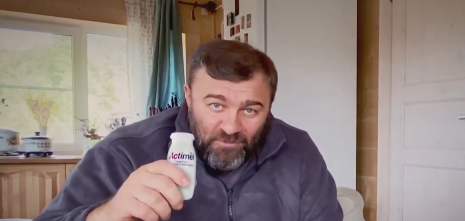 Компания Danone сняла рекламу со стрелявшим по ВСУ на Донбассе актером Пореченковым. Видео