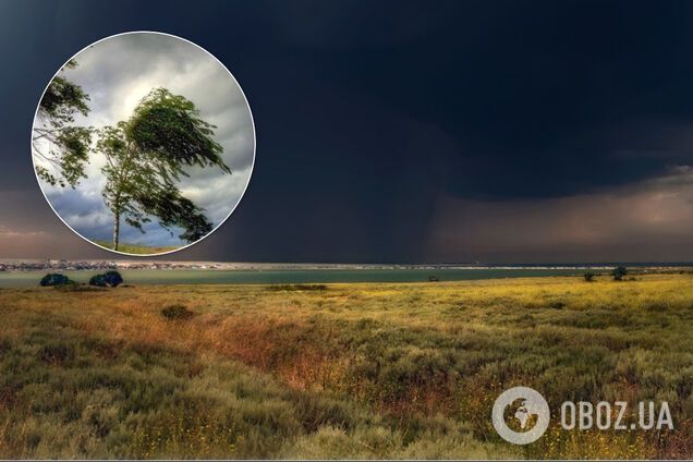 На Україну насувається буря